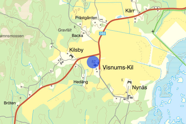 Visnums Kil 10 februari 18.57, Brand, Kristinehamn