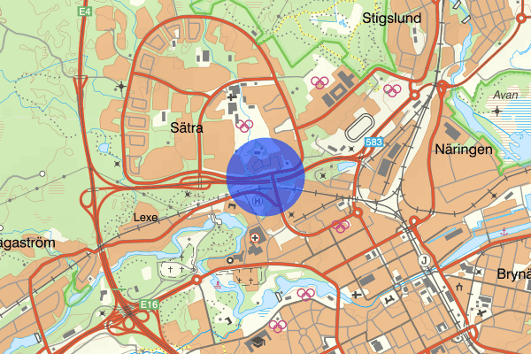 Hamnleden 10 februari 18.36, Trafikolycka, Gävle