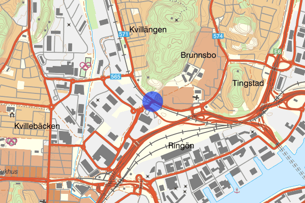 Västra Magårdsvägen 11 februari 15.31, Arbetsplatsolycka, Göteborg