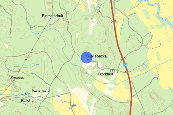 Skällebacka 11 februari 18.20, Trafikolycka, Vimmerby