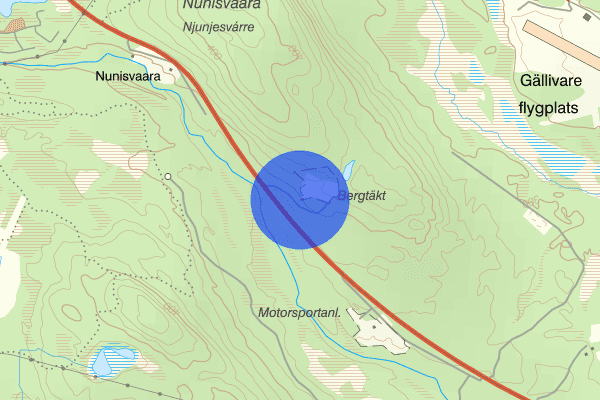Nunisvägen 12 februari 16.26, Rattfylleri, Gällivare