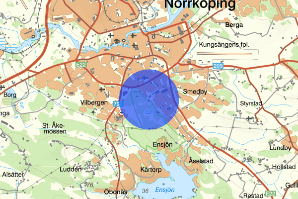 Vrinnevi ridhus 12 februari 21.58, Smällar, Norrköping