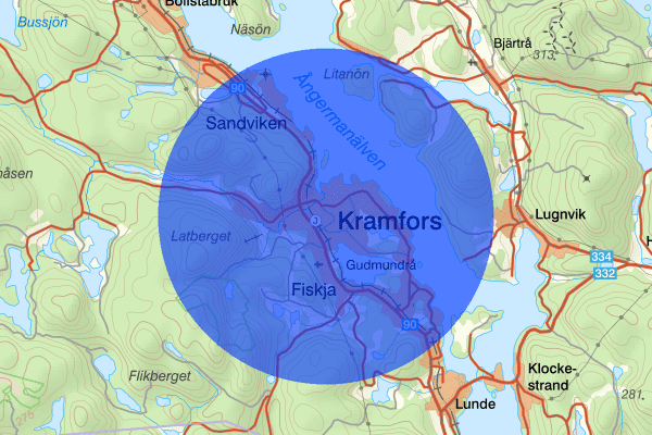 Kramfors 13 februari 11.10, Försvunnen person, Kramfors