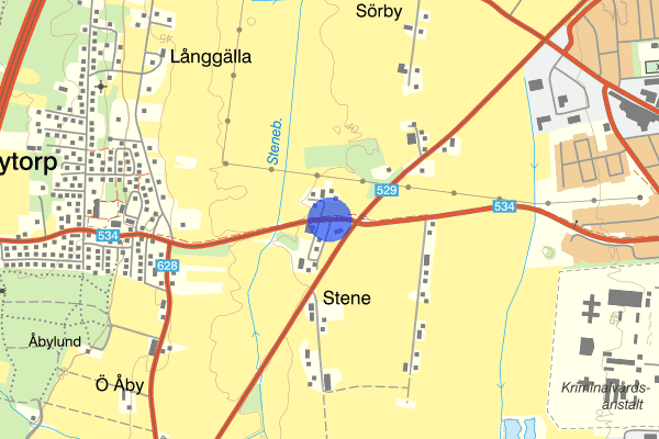 Stenekorset 13 februari 16.25, Trafikolycka, Kumla