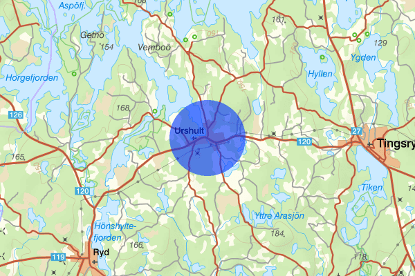 Urshult 14 februari 12.12, Brand, Tingsryd