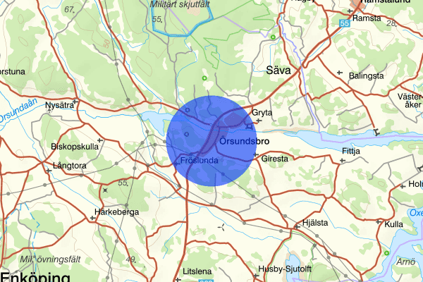 Örsundsbro 14 februari 13.34, Trafikbrott, Enköping