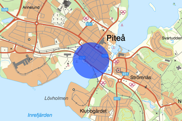 Hamnplan 16 februari 15.06, Olovlig körning, Norrbottens län