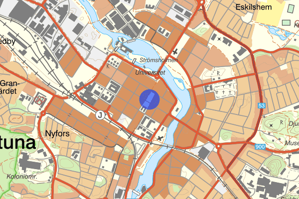 Fristadstorget 16 februari 20.44, Kontroll, Eskilstuna