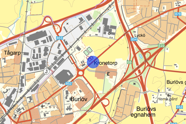 Burlöv Kronetorp 17 februari 12.00, Brand, Burlöv