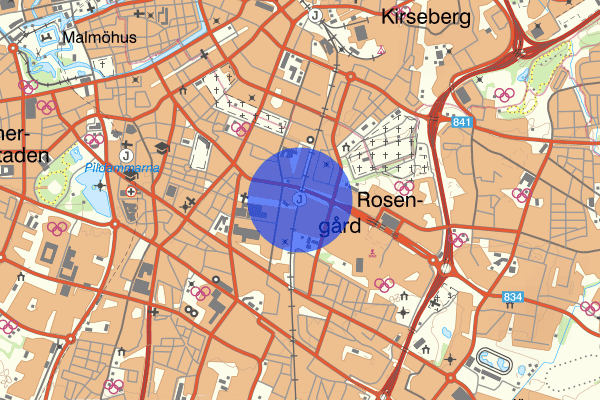 Rosengård 17 februari 21.01, Explosion, Malmö