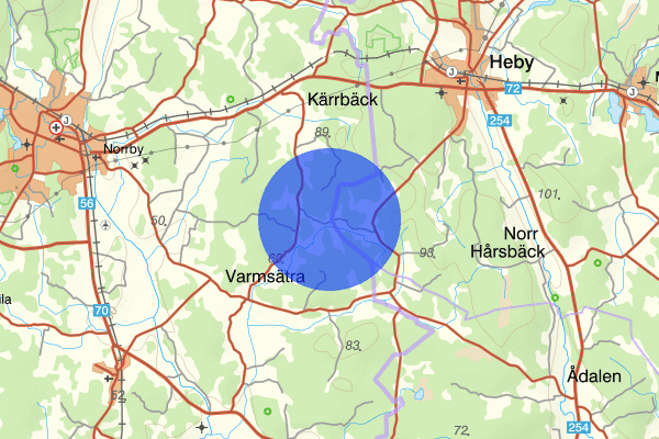 Eriksberg 18 februari 07.56, Trafikolycka, Hallstahammar