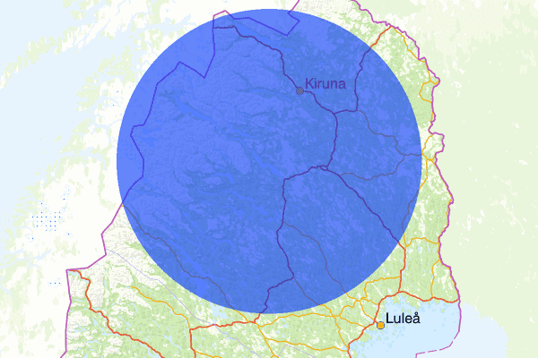  19 februari 07.19, Sammanfattning natt, Norrbottens län