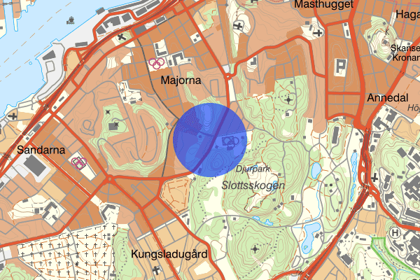 Ekedalsgatan 19 februari 10.10, Brand, Göteborg