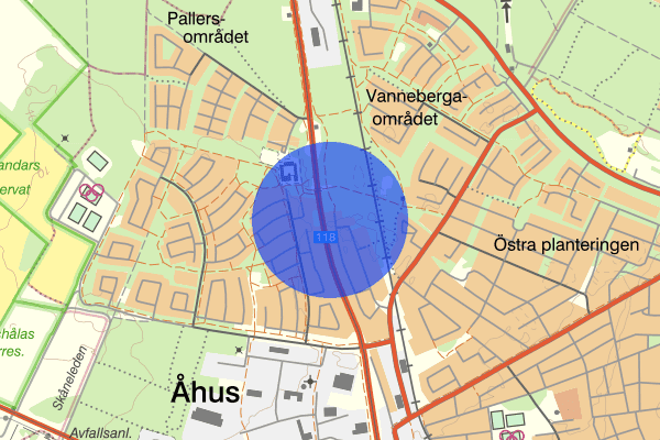Kristianstadsvägen 19 februari 10.33, Trafikolycka, Kristianstad