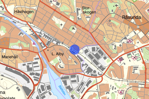 Järnvägsgatan 19 februari 15.59, Trafikolycka, Sundbyberg