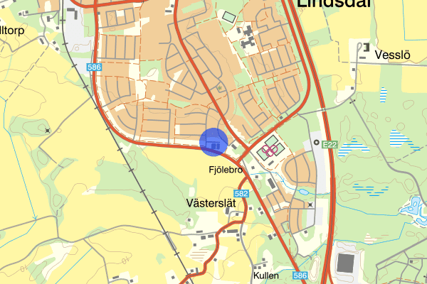 Husmorsvägen 19 februari 18.24, Brand, Kalmar