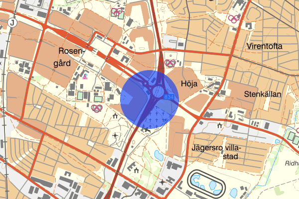 Inre Ringvägen 19 februari 20.04, Trafikkontroll, Malmö