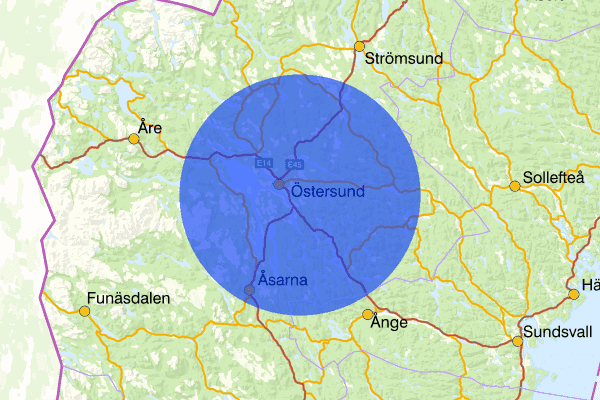  20 februari 15.31, Brand, Östersund
