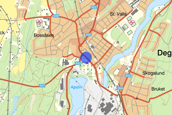 Degerfors kyrka 21 februari 10.45, Försvunnen person, Degerfors