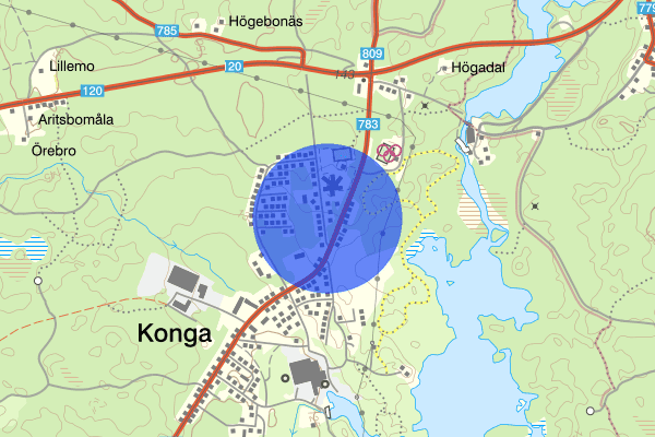 Ronnebyvägen 21 februari 18.09, Brand, Tingsryd