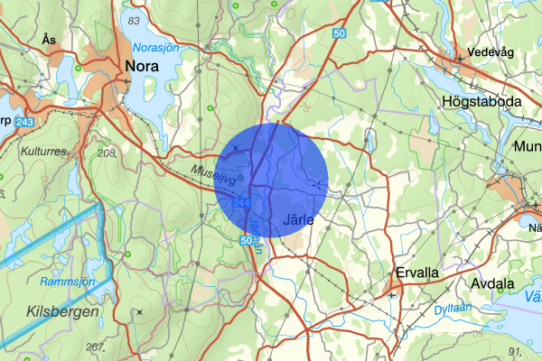 Södra Fingerboda 22 februari 14.52, Trafikolycka, Nora