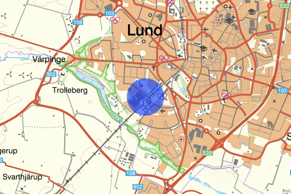 Åkerlund & Rausings väg 22 februari 14.42, Misshandel, Lund