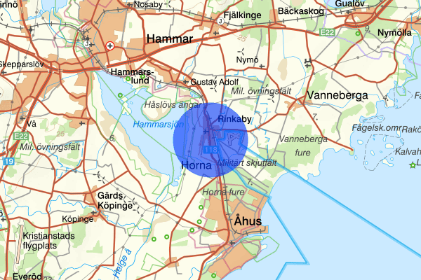 Rinkaby 23 februari 02.05, Rattfylleri, Kristianstad