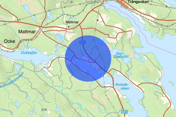 Kvissle 25 februari 16.10, Trafikolycka, vilt, Åre