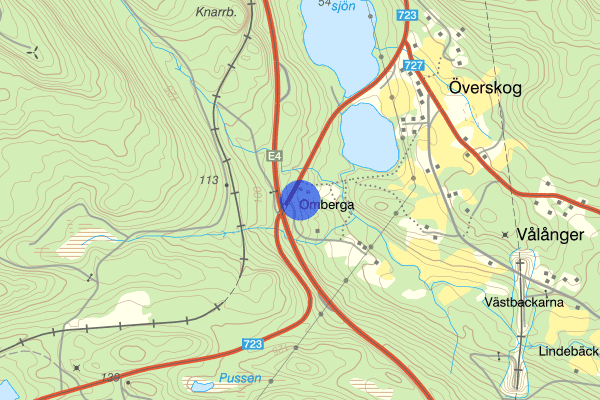 Omberga 25 februari 17.19, Trafikolycka, Härnösand
