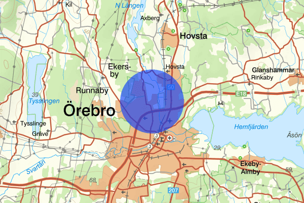 Boglundsängen 26 februari 10.13, Trafikbrott, Örebro