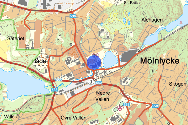 Idrottsgatan 26 februari 10.44, Trafikolycka, Härryda