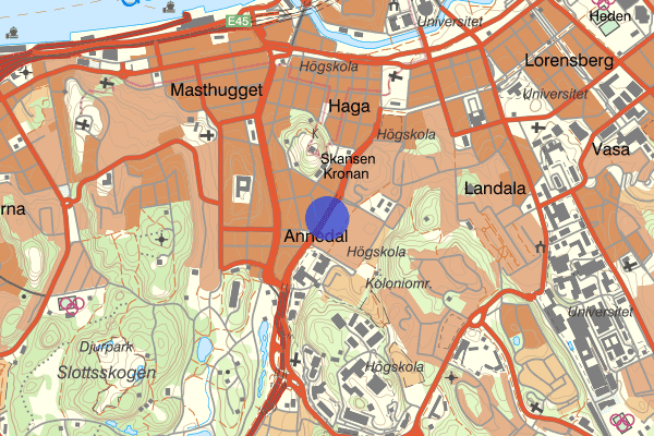 Övre Husargatan 27 februari 06.49, Trafikolycka, Göteborg