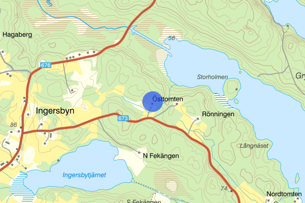 Östtomten 27 februari 19.43, Skadegörelse, Årjäng