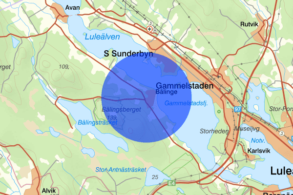 Bälinge 28 februari 13.11, Trafikolycka, singel, Luleå