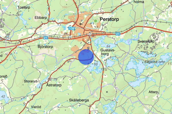 Risebergavägen 01 mars 15.46, Trafikolycka, Perstorp