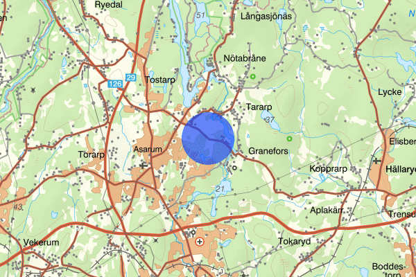 Graneforsvägen 01 mars 18.50, Trafikolycka, Karlshamn