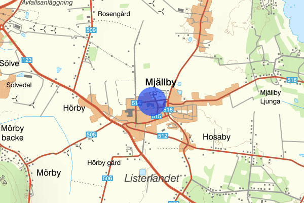 Kyrkvägen 02 mars 03.53, Rattfylleri, Sölvesborg