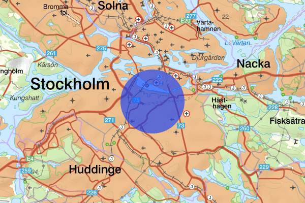 Årsta 02 mars 01.54, Skadegörelse, Stockholm