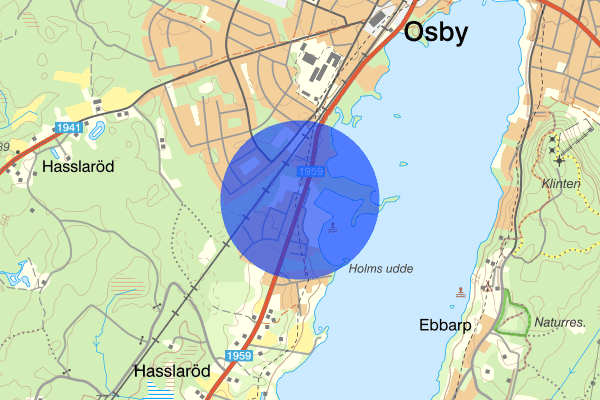 Hässleholmsvägen 02 mars 07.11, Trafikolycka, Osby
