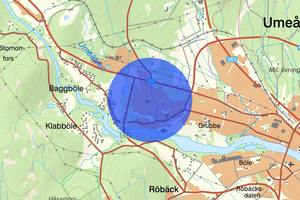 Umedalen 02 mars 16.10, Misshandel, Umeå