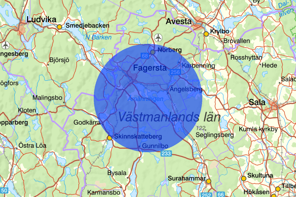  03 mars 14.46, Trafikolycka, personskada, Fagersta