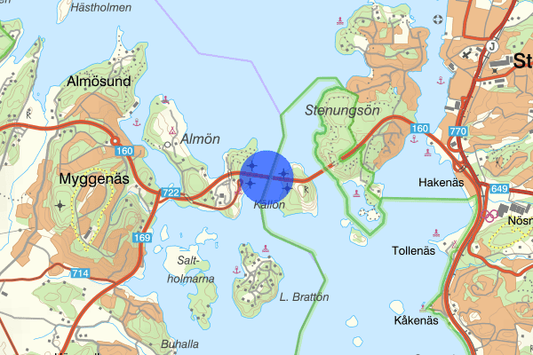 Tjörnbron 04 mars 21.40, Olaga hot, Stenungsund