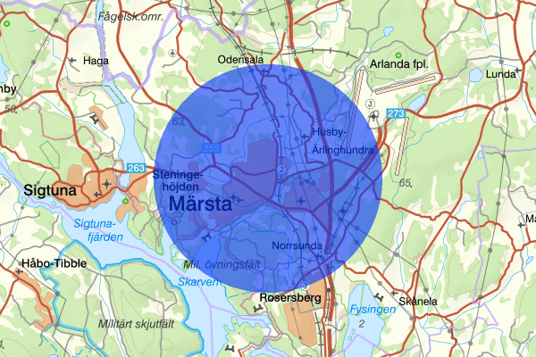 Märsta 05 mars 01.34, Olaga hot, Sigtuna