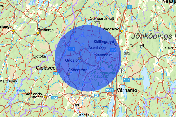  05 mars 09.02, Brand, Gnosjö