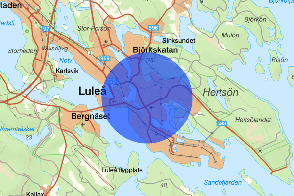 Skurholmen 05 mars 12.00, Brand, Luleå