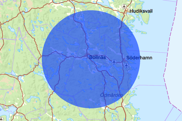  05 mars 13.18, Brand, Bollnäs