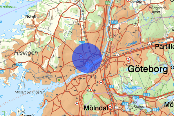 Kvillebäcken 06 mars 23.14, Explosion, Göteborg