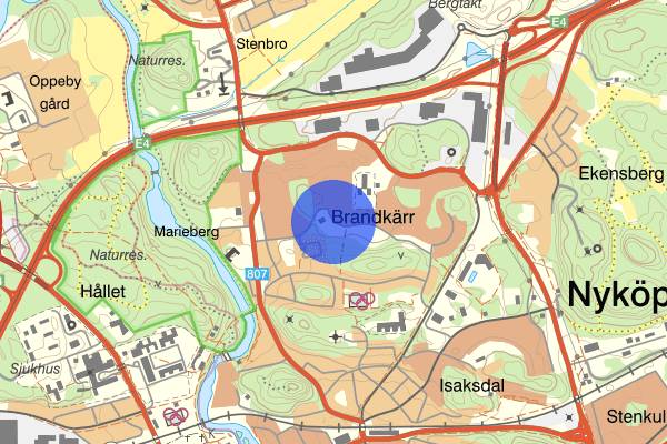 Mariebergsvägen 06 mars 10.49, Trafikolycka, personskada, Nyköping
