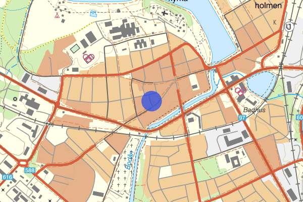 Sadelmakaregatan 06 mars 09.54, Trafikkontroll, Boden