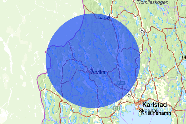 06 mars 18.41, Trafikolycka, Arvika